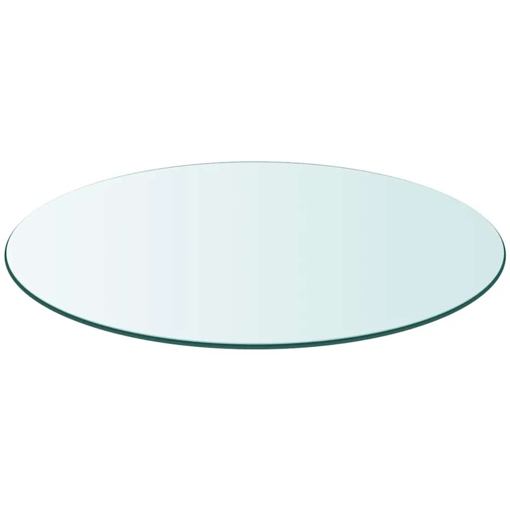 Table Top Tempered Glass Round 700 mm