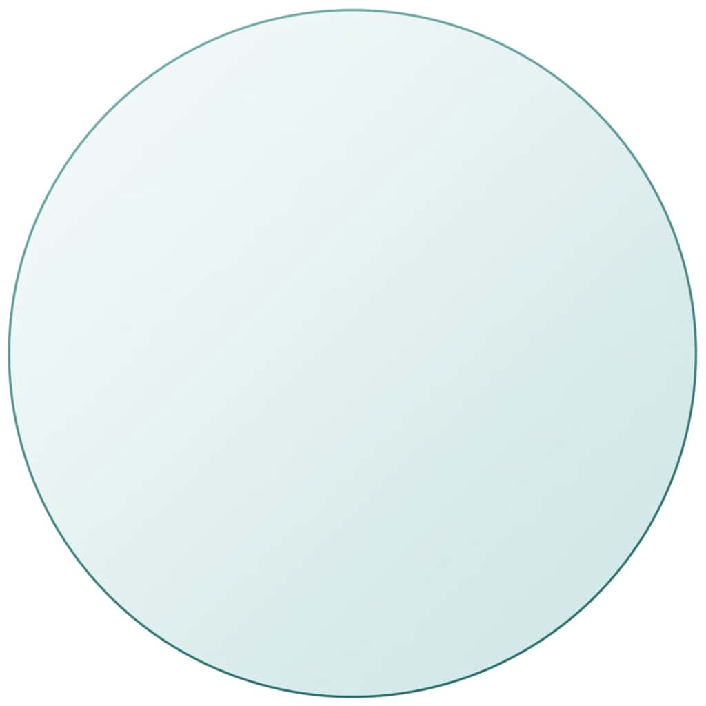 Table Top Tempered Glass Round 80 cm