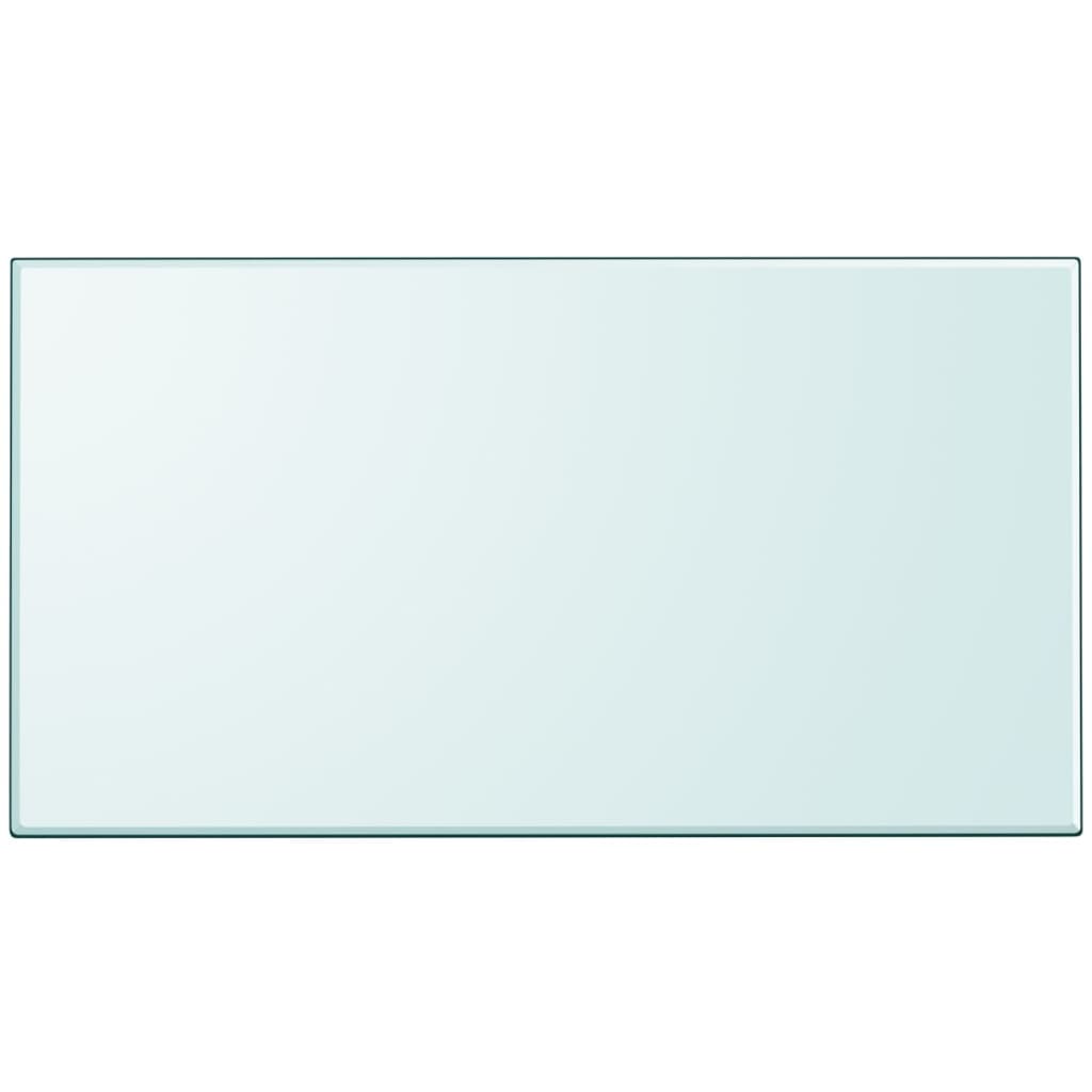 Table Top Tempered Glass Rectangular 1200x650 mm