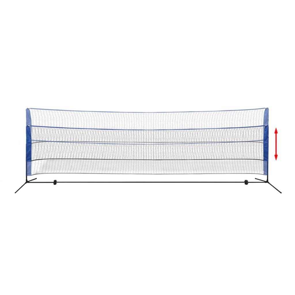 Badminton Net Set with Shuttlecocks 500x155 cm