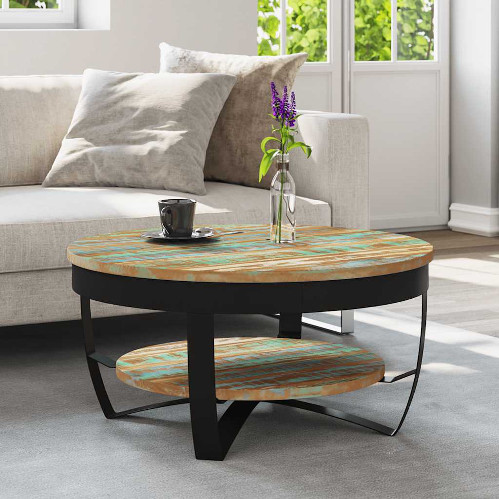 Coffee Table 65 cm Solid Reclaimed Wood