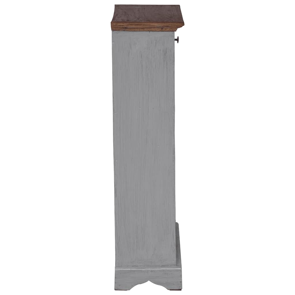 Wine Rack Solid Mahogany Wood 55x23x85 cm