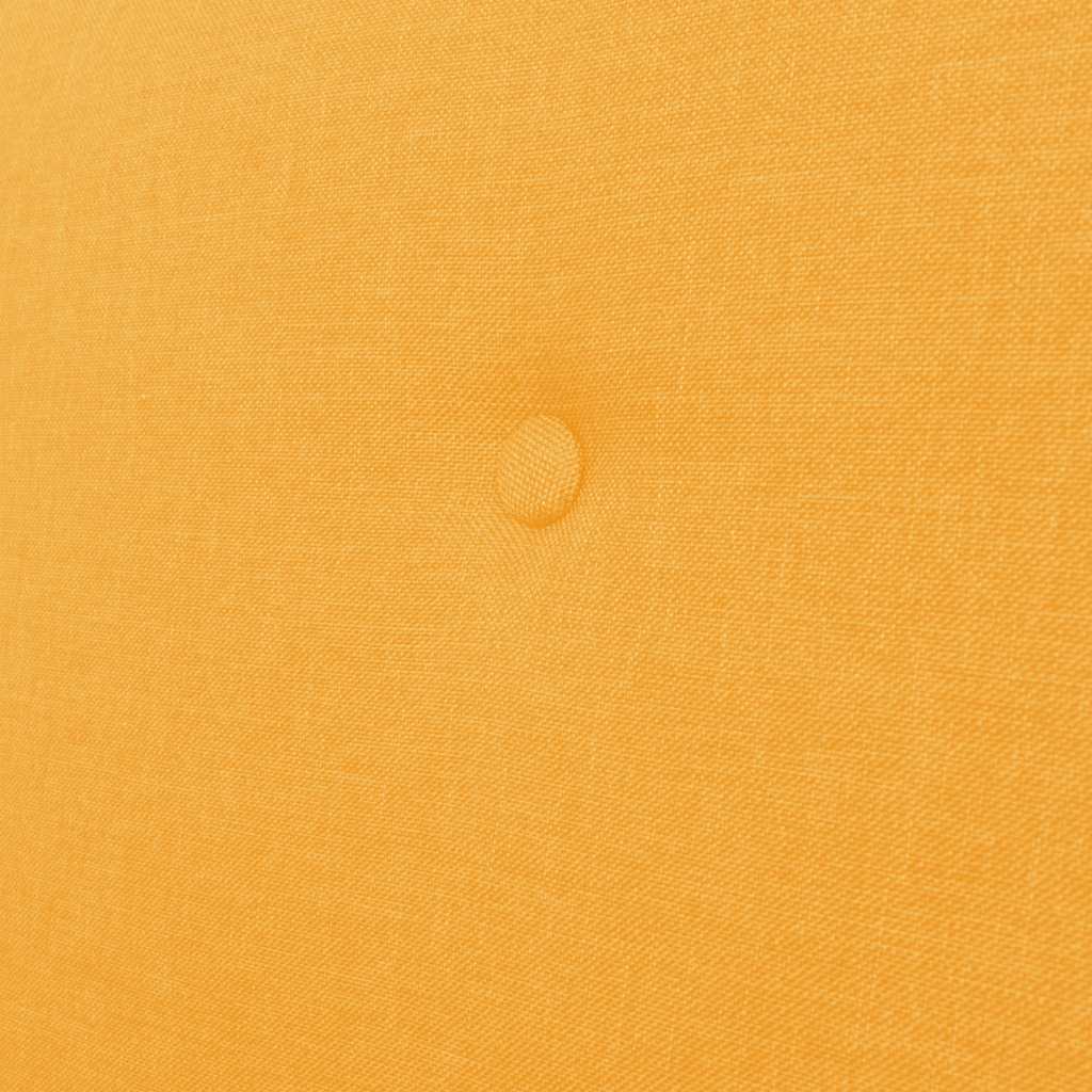 Armchair Yellow Fabric