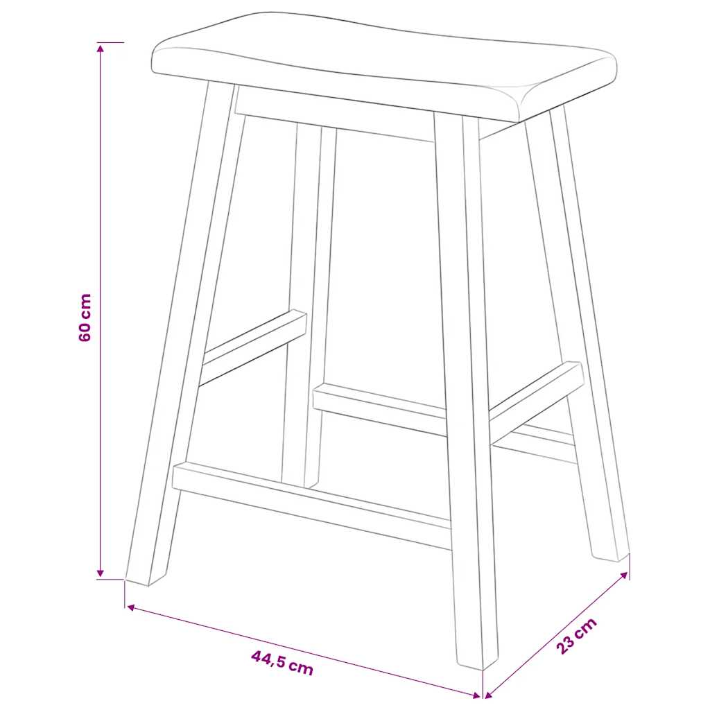 Bar Set 3 Pieces MDF White