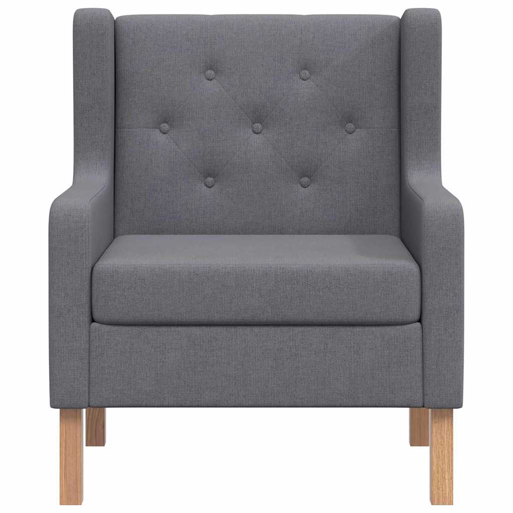 Armchair Grey Fabric