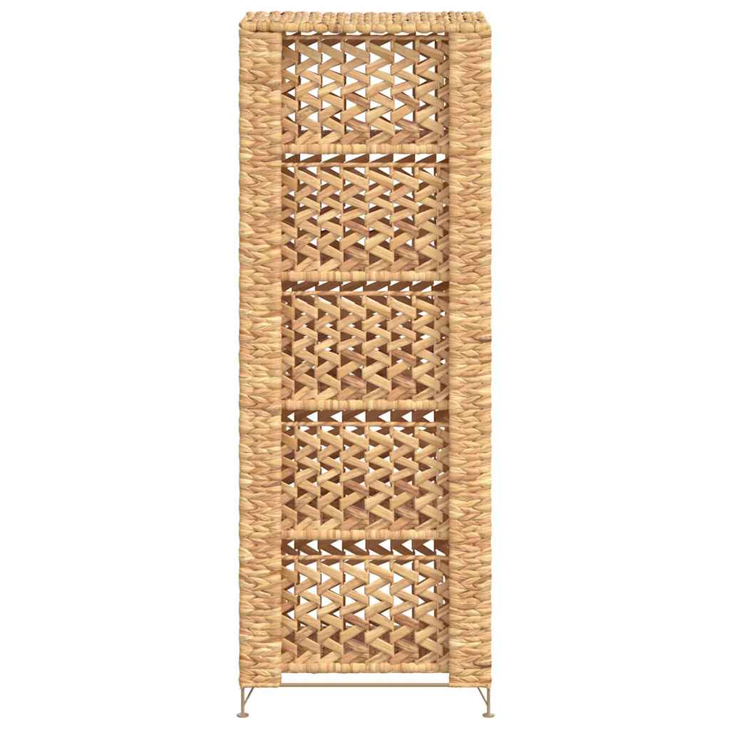 Storage Unit with 5 Baskets 25,5x37x100 cm Water Hyacinth
