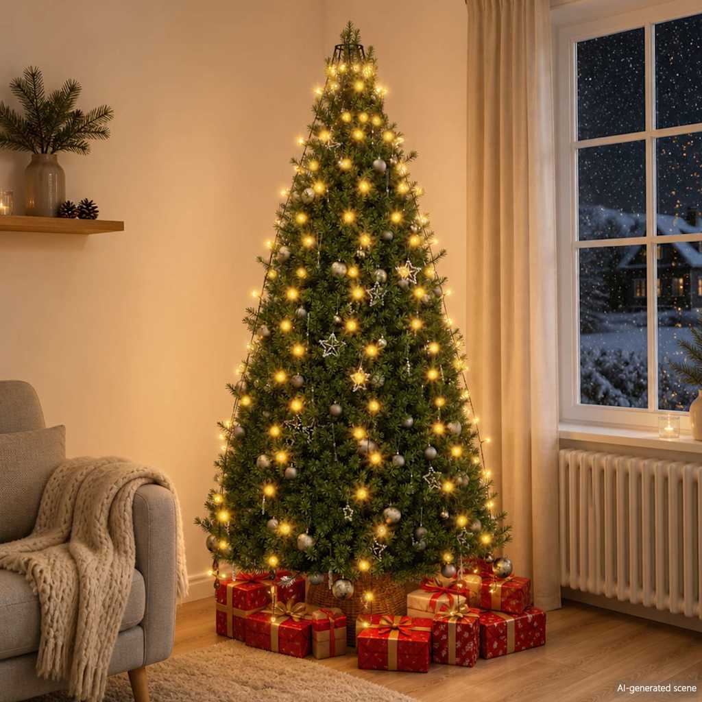 Christmas Tree Net Lights with 210 LEDs 210 cm