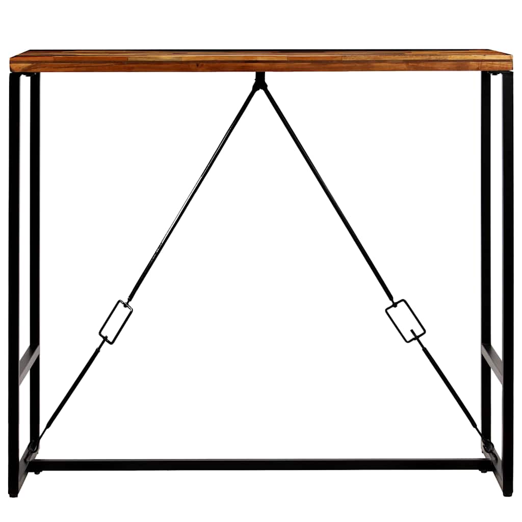 Bar Table Solid Reclaimed Wood 120x60x106 cm