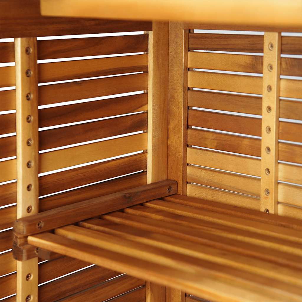 Bar Table 110x50x105 cm Solid Acacia Wood