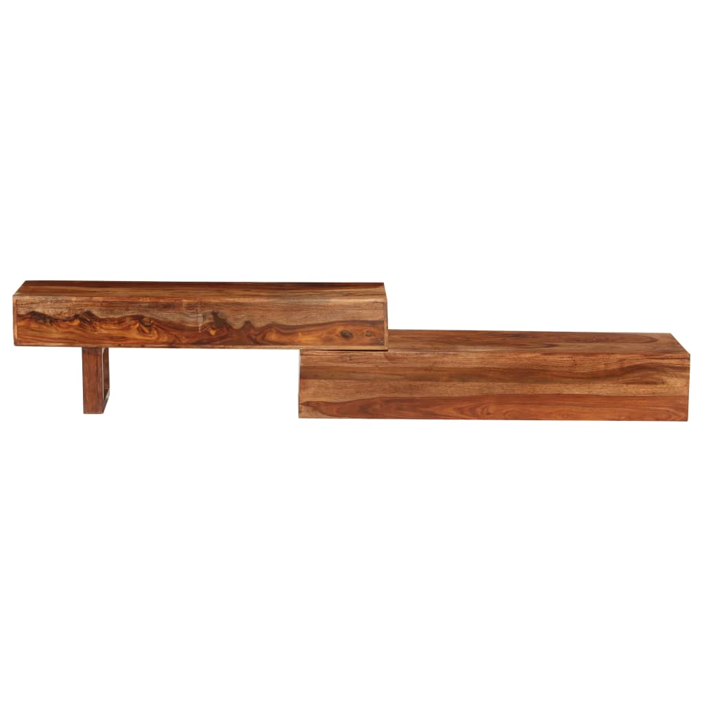 TV Cabinet Brown 200x30x35 cm Solid Wood Acacia
