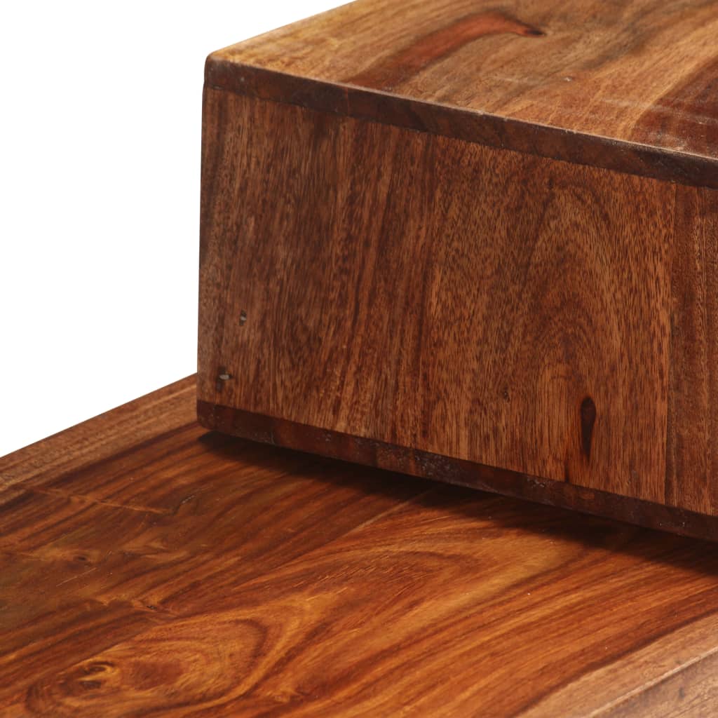 TV Cabinet Brown 200x30x35 cm Solid Wood Acacia