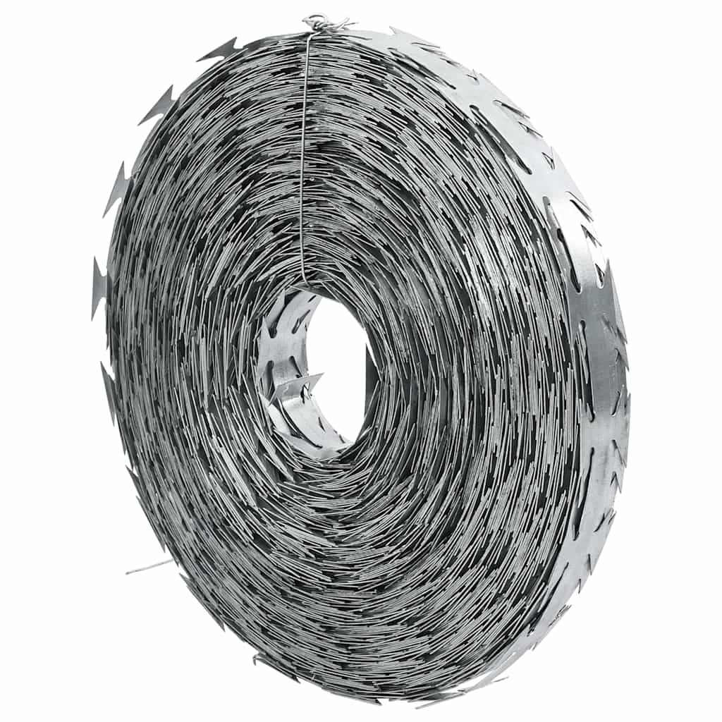 Razor Concertina Wire Galvanised Steel 500 m