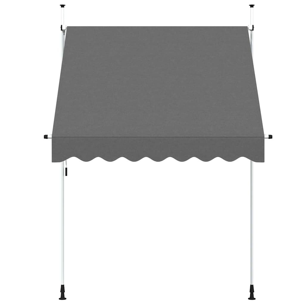 Manual Retractable Awning 200 cm Anthracite
