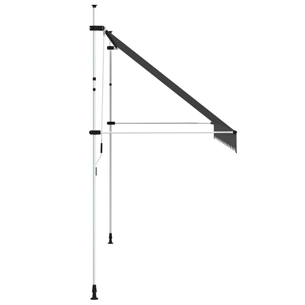 Manual Retractable Awning 350 cm Anthracite