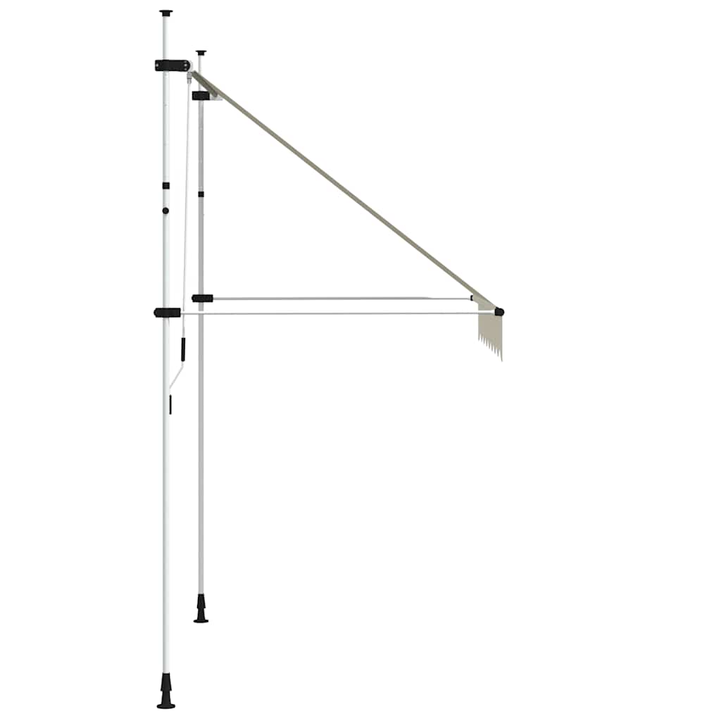 Manual Retractable Awning 200 cm Cream