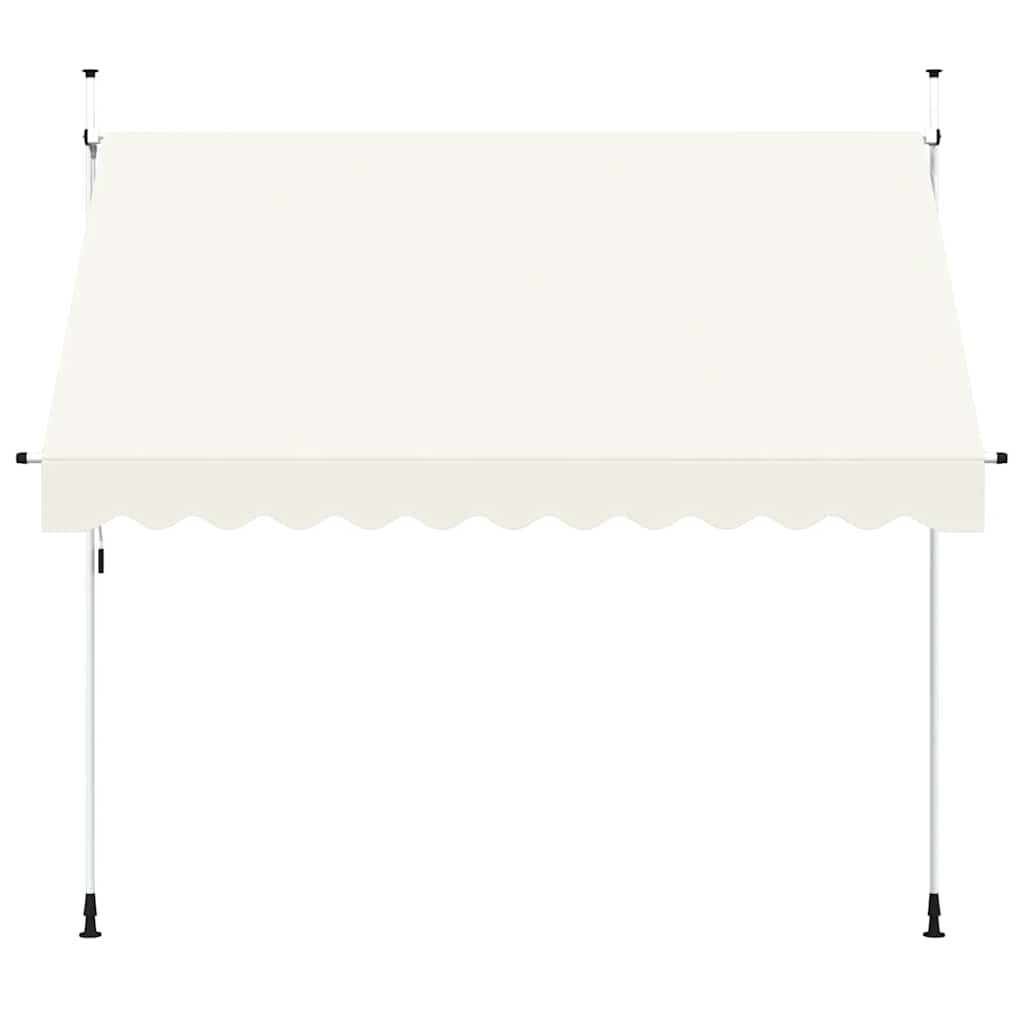 Manual Retractable Awning 300 cm Cream