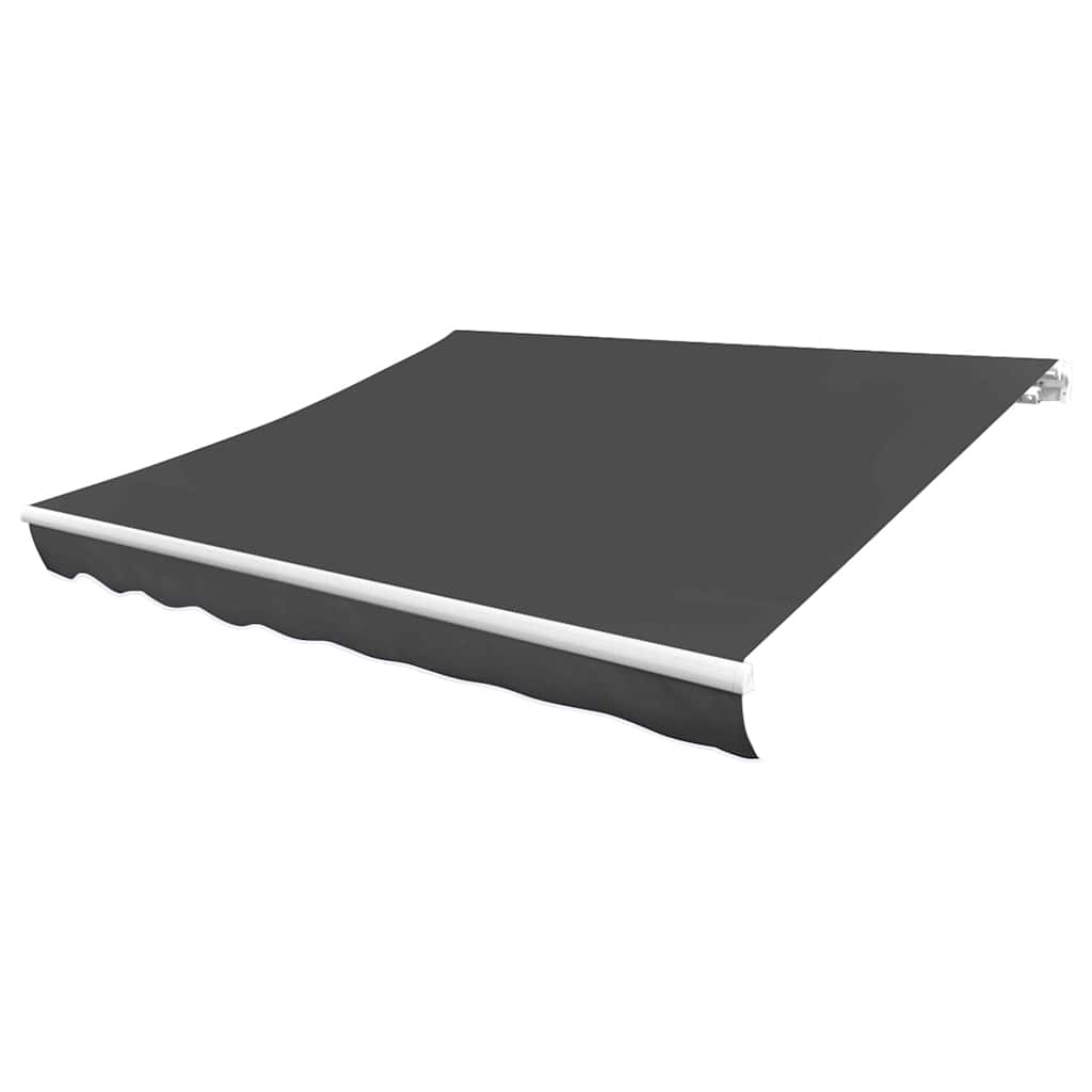 Awning Replacement Fabric Grey 450x300 cm Polyester