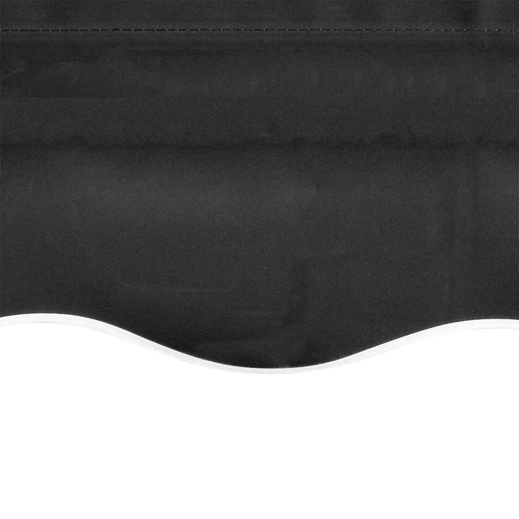 Awning Replacement Fabric Grey 500x300 cm Polyester