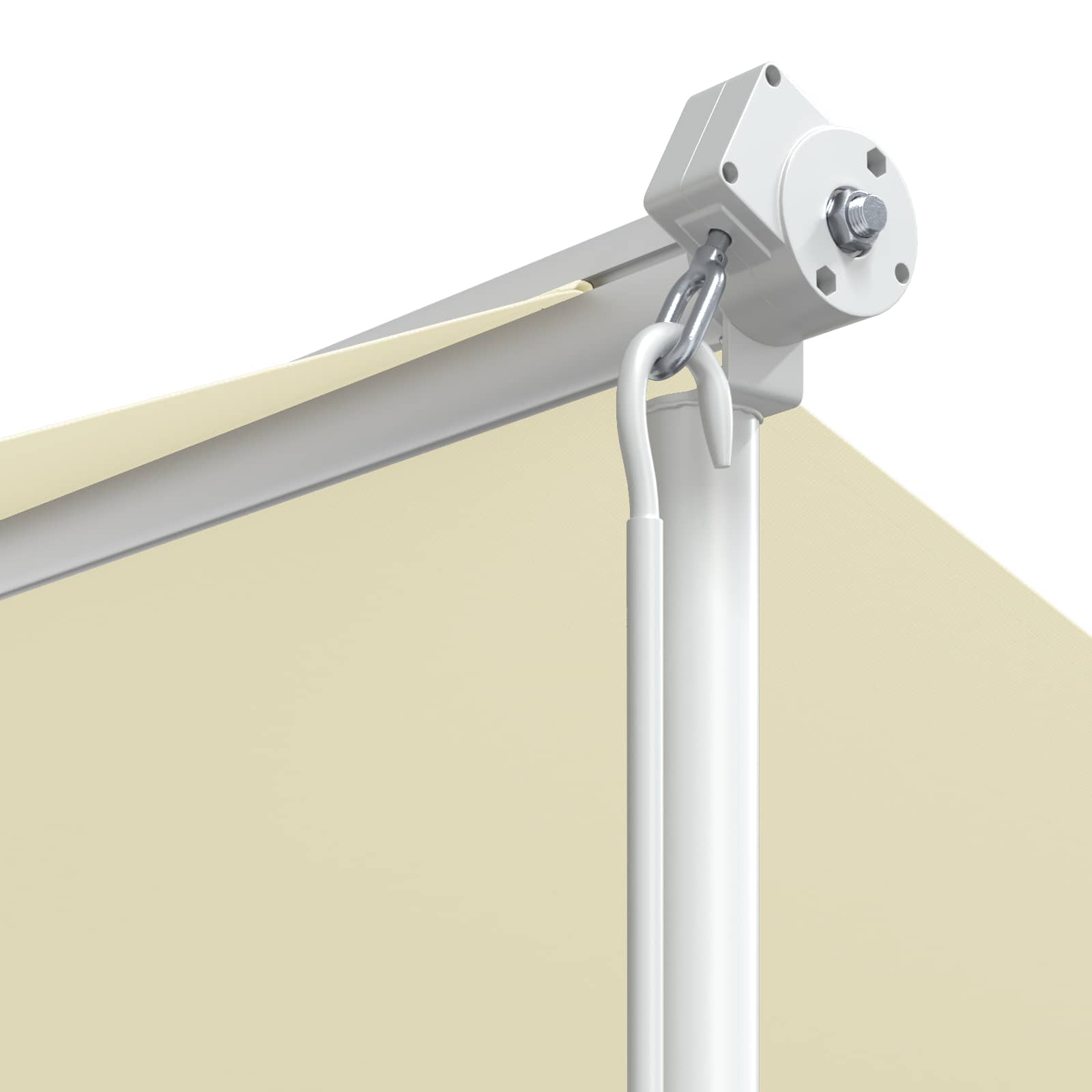 Free Standing Awning 4x3 m Cream
