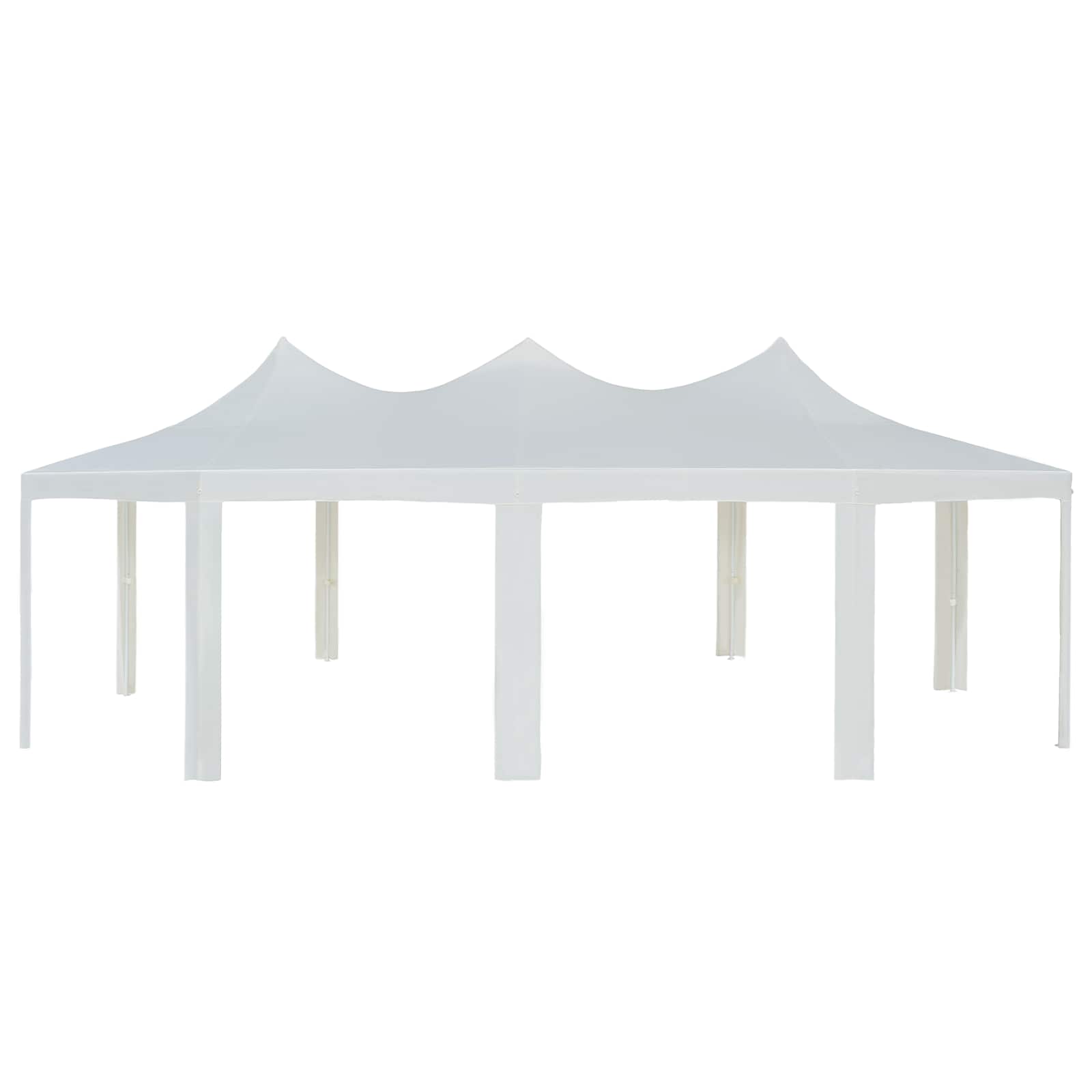 Gazebo fabric White 448 x 320 cm Polyester