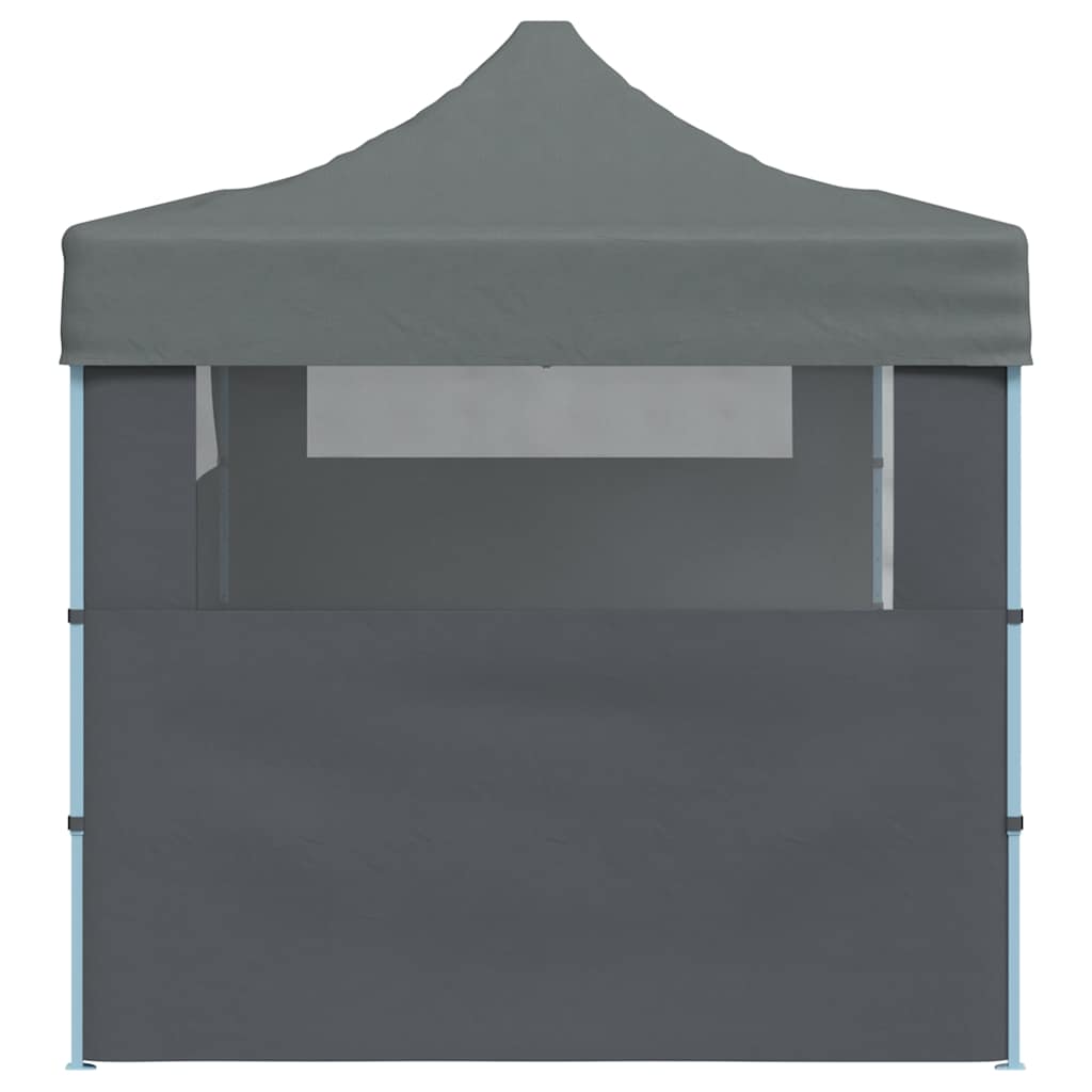Folding Pop-up Partytent with Sidewalls 3x6 m Anthracite