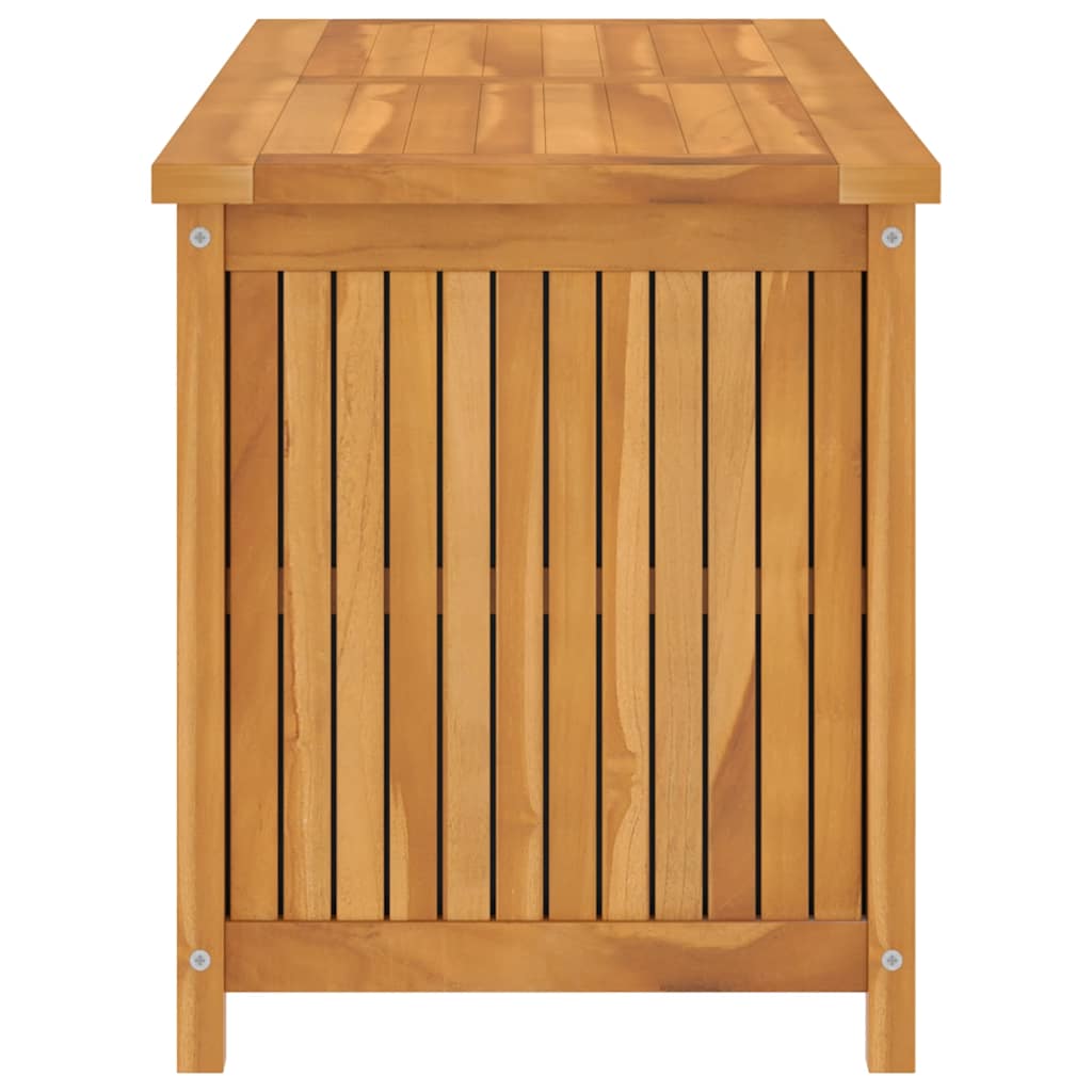 Garden Storage Box 120x50x58 cm Solid Teak Wood