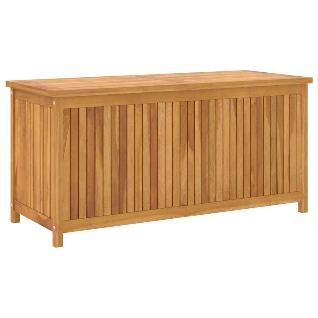 Garden Storage Box 120x50x58 cm Solid Teak Wood