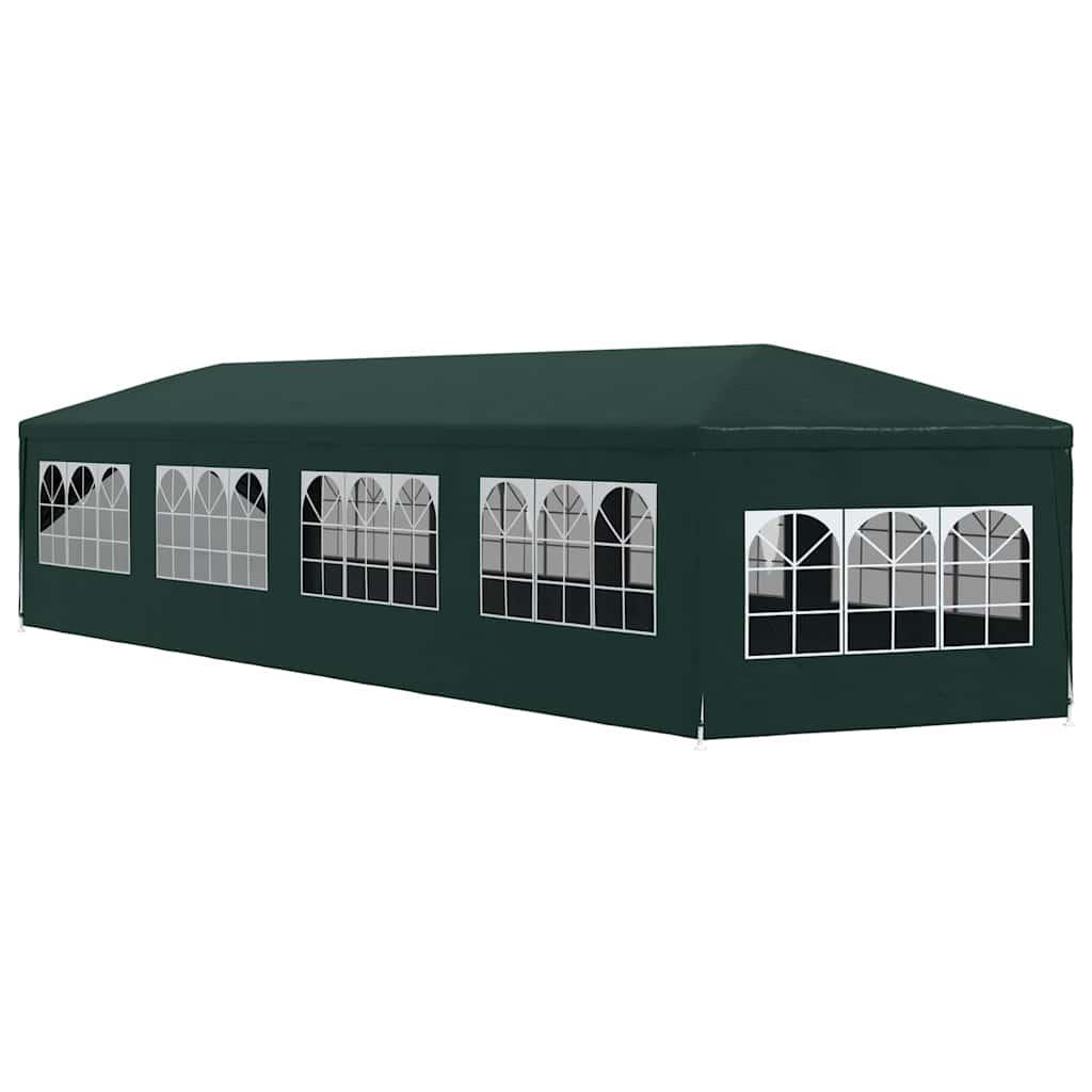 Party Tent 3x12 m Green