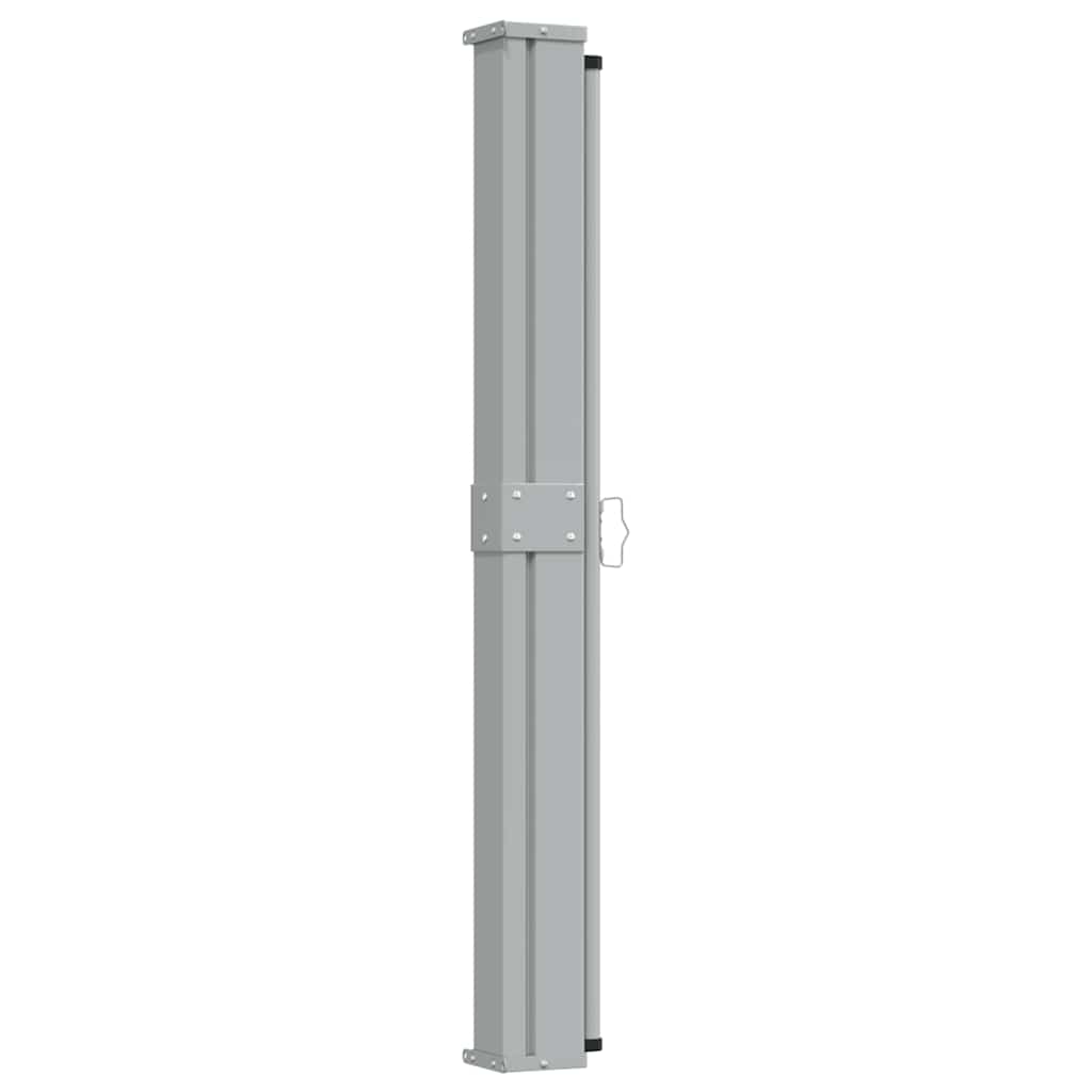 Patio Retractable Side Awning 140 x 300 cm Black