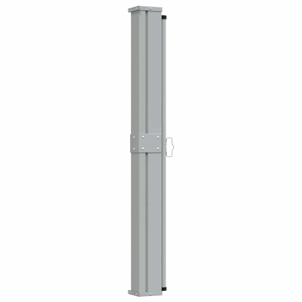 Patio Retractable Side Awning 140 x 300 cm Grey
