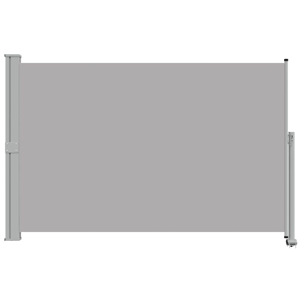 Patio Retractable Side Awning 160 x 300 cm Grey