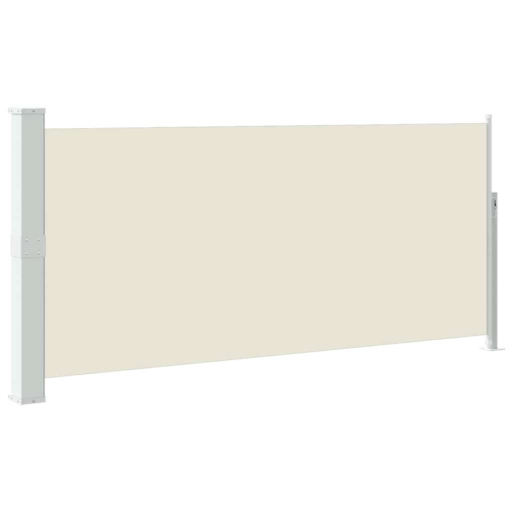 Retractable Side Awning 140 x 300 cm Cream
