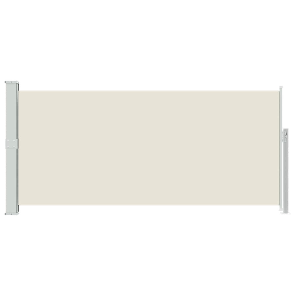 Retractable Side Awning 140 x 300 cm Cream