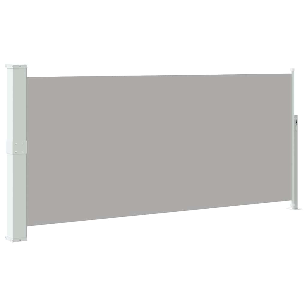 Retractable Side Awning 140 x 300 cm Grey