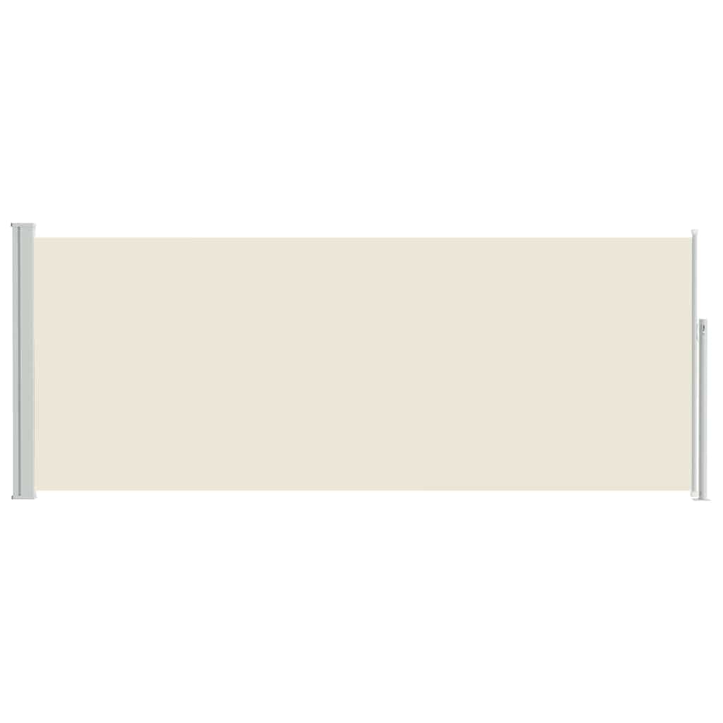 Retractable Side Awning 117x314 cm Cream