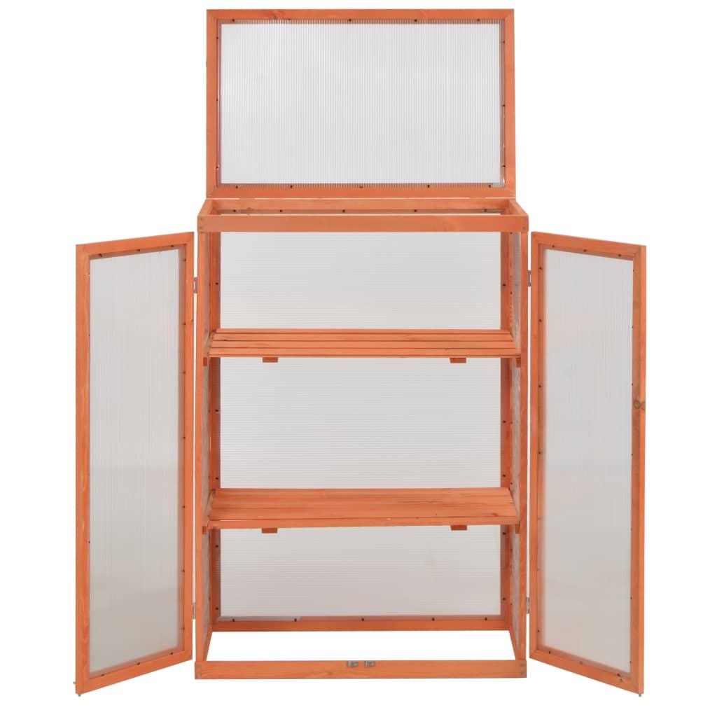 Greenhouse Wood 75x47x109 cm
