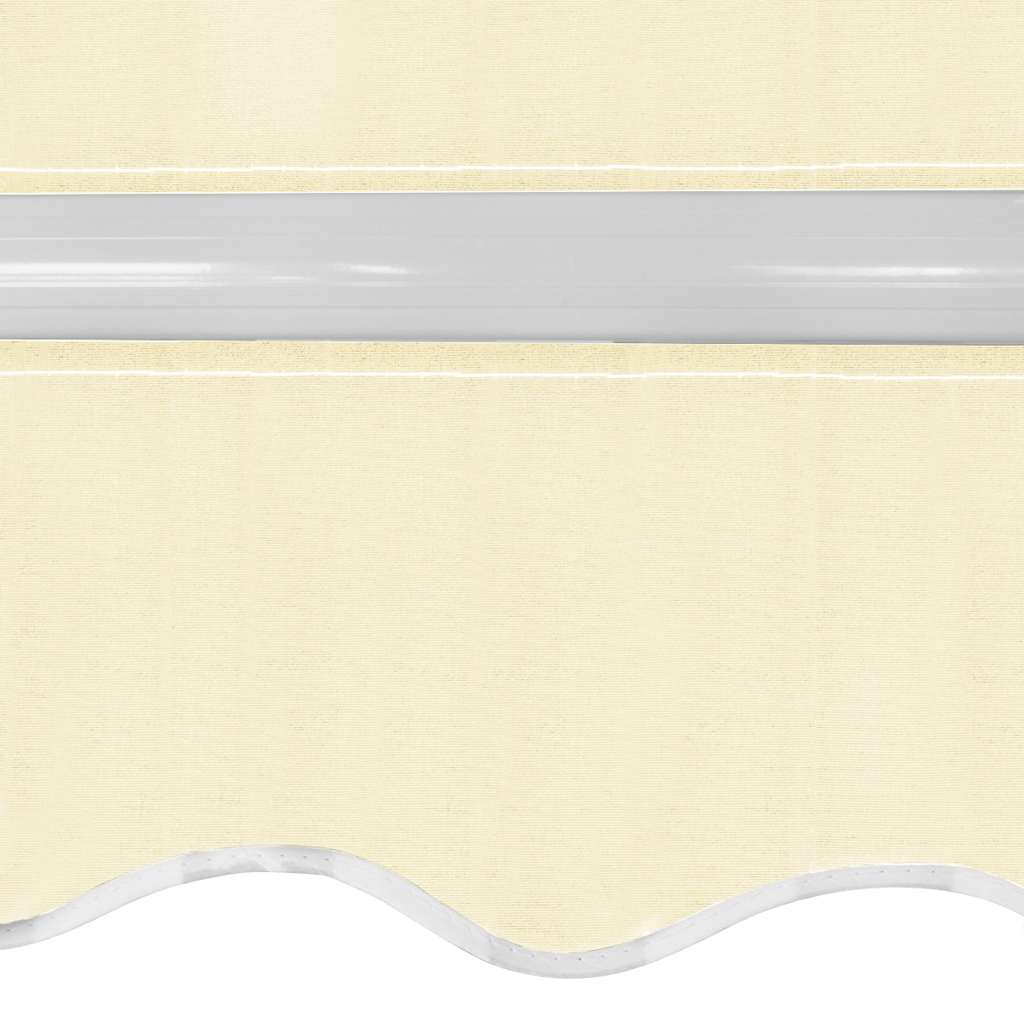 Folding Awning Manual Operated 400 cm Cream