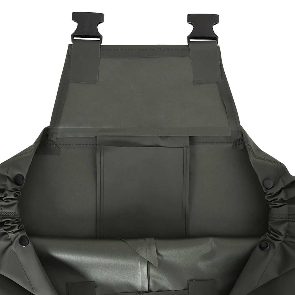 Wading Pants with Boots Green Size 41