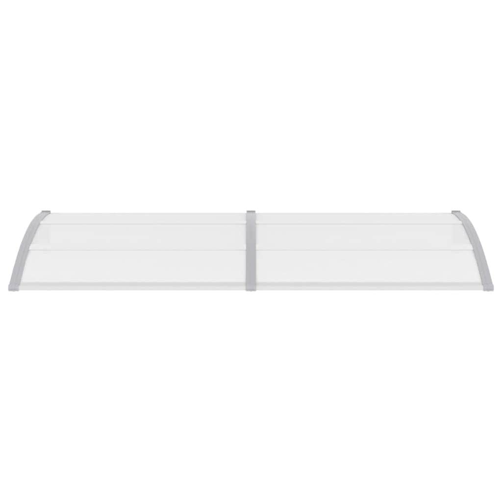 Door Canopy Grey 240x100 cm PC
