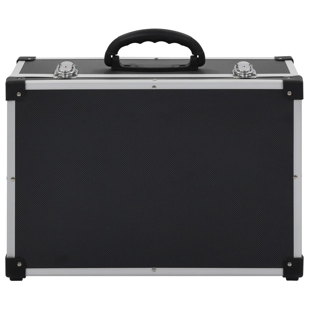 CD Case for 60 CDs Aluminium ABS Black