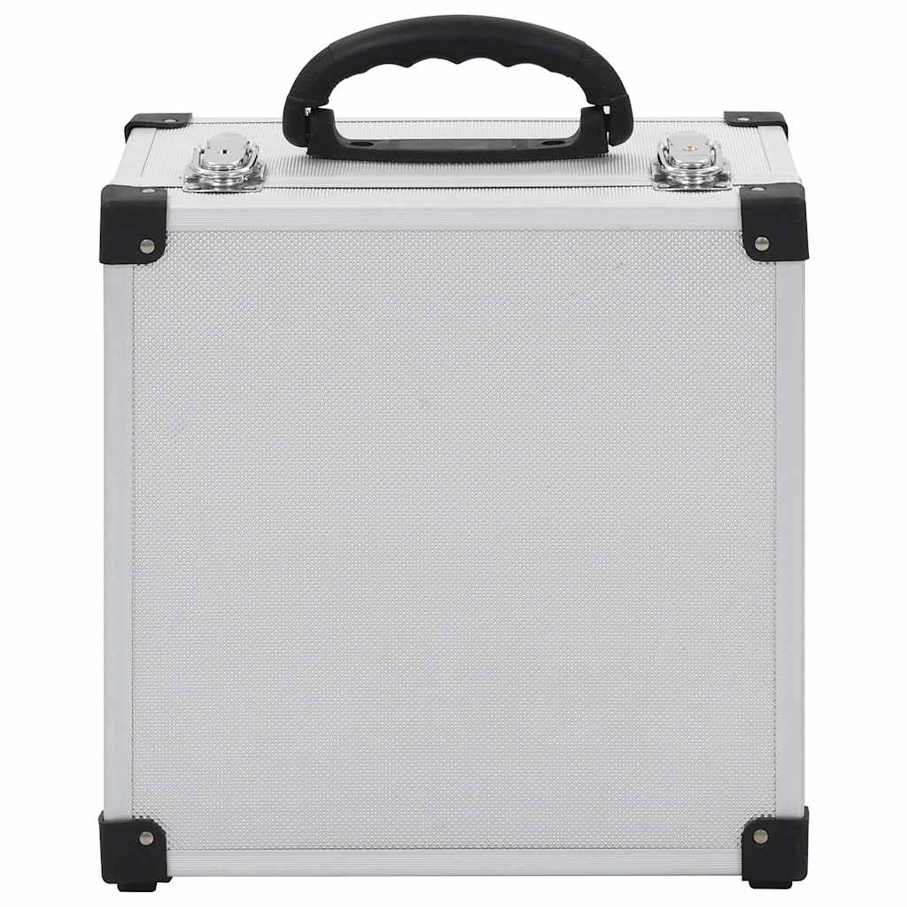 CD Case for 40 CDs Aluminium ABS Silver