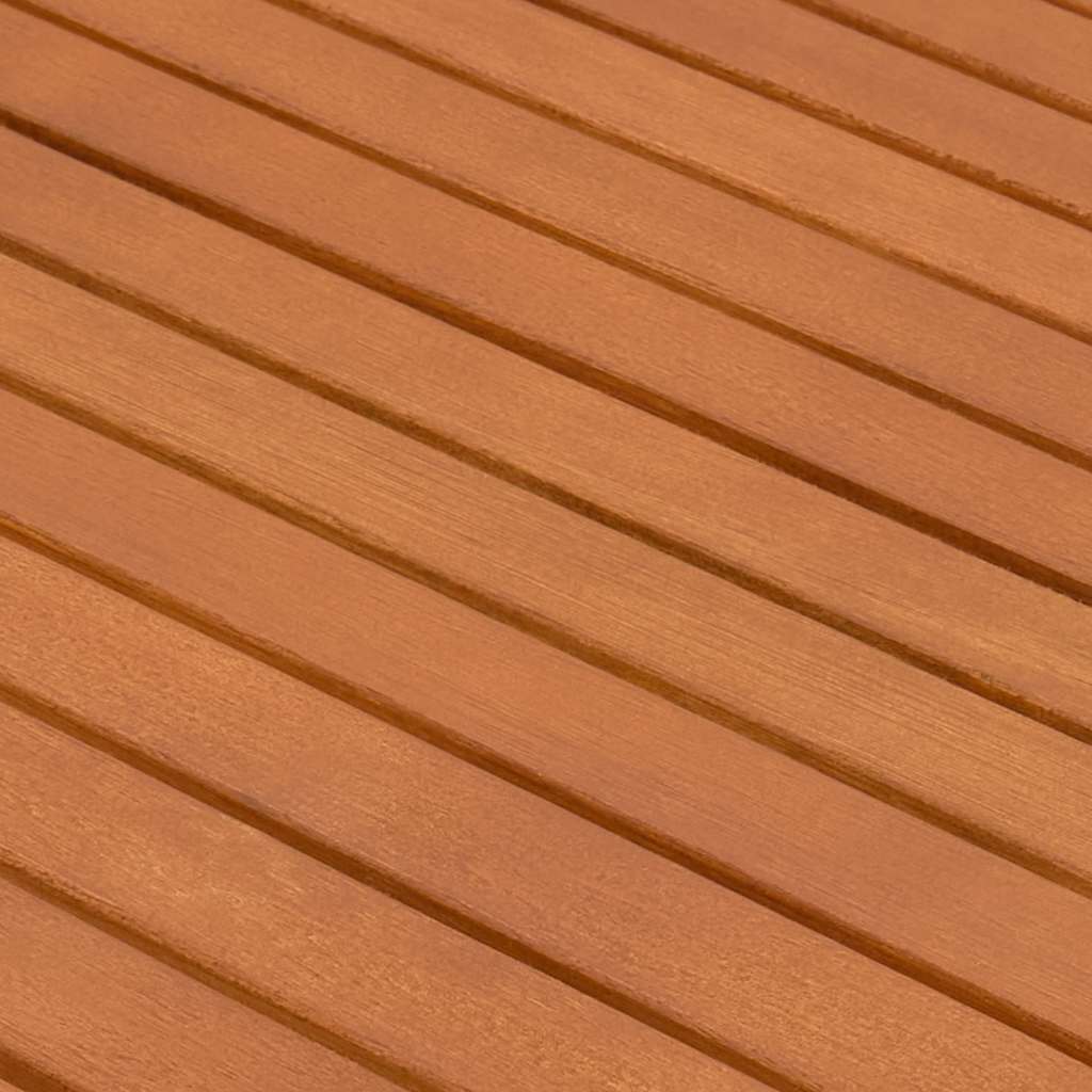 4 Piece Outdoor Dining Set for Children Solid Eucalyptus Wood