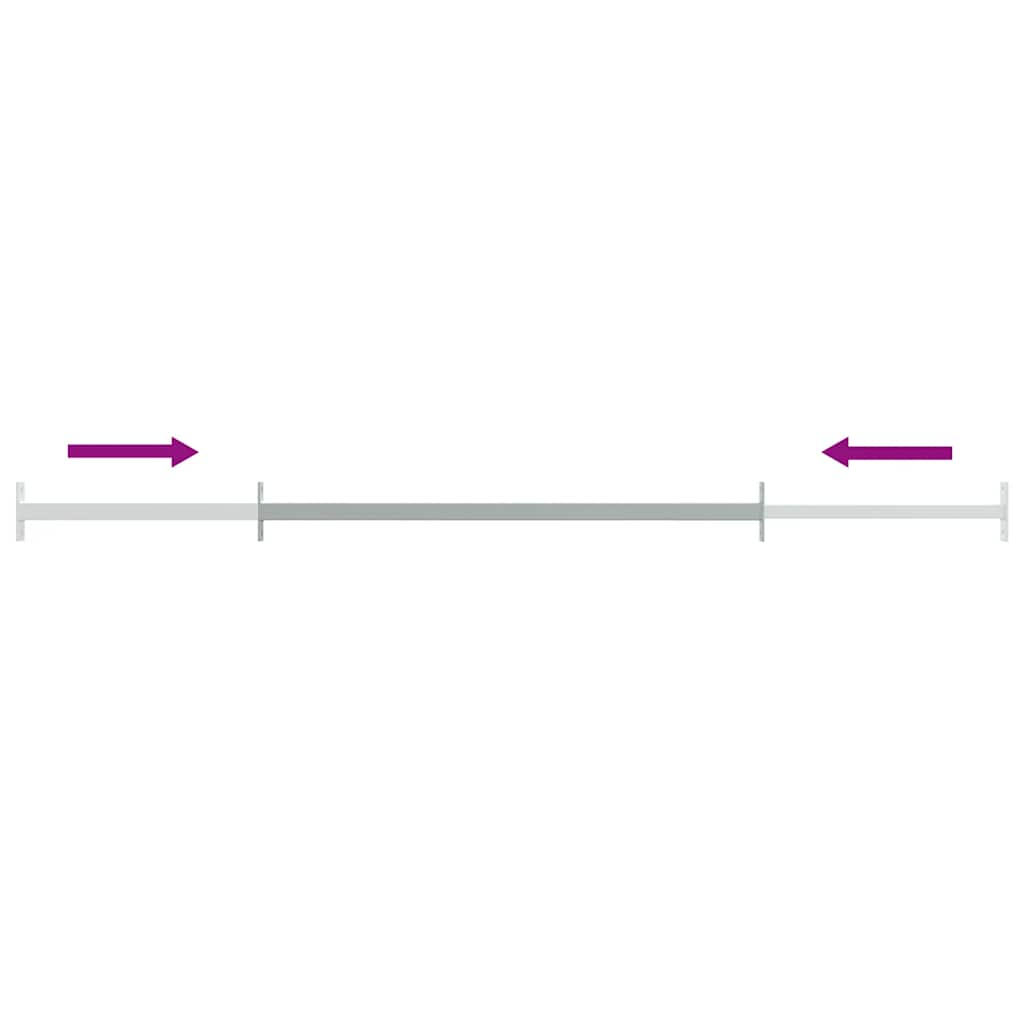 Adjustable Security Window Bars 3 pcs 710-1200 mm