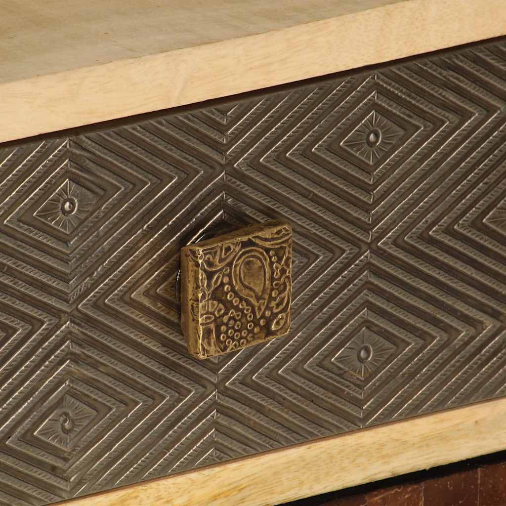 TV Cabinet 120x30x40 cm Solid Mango Wood