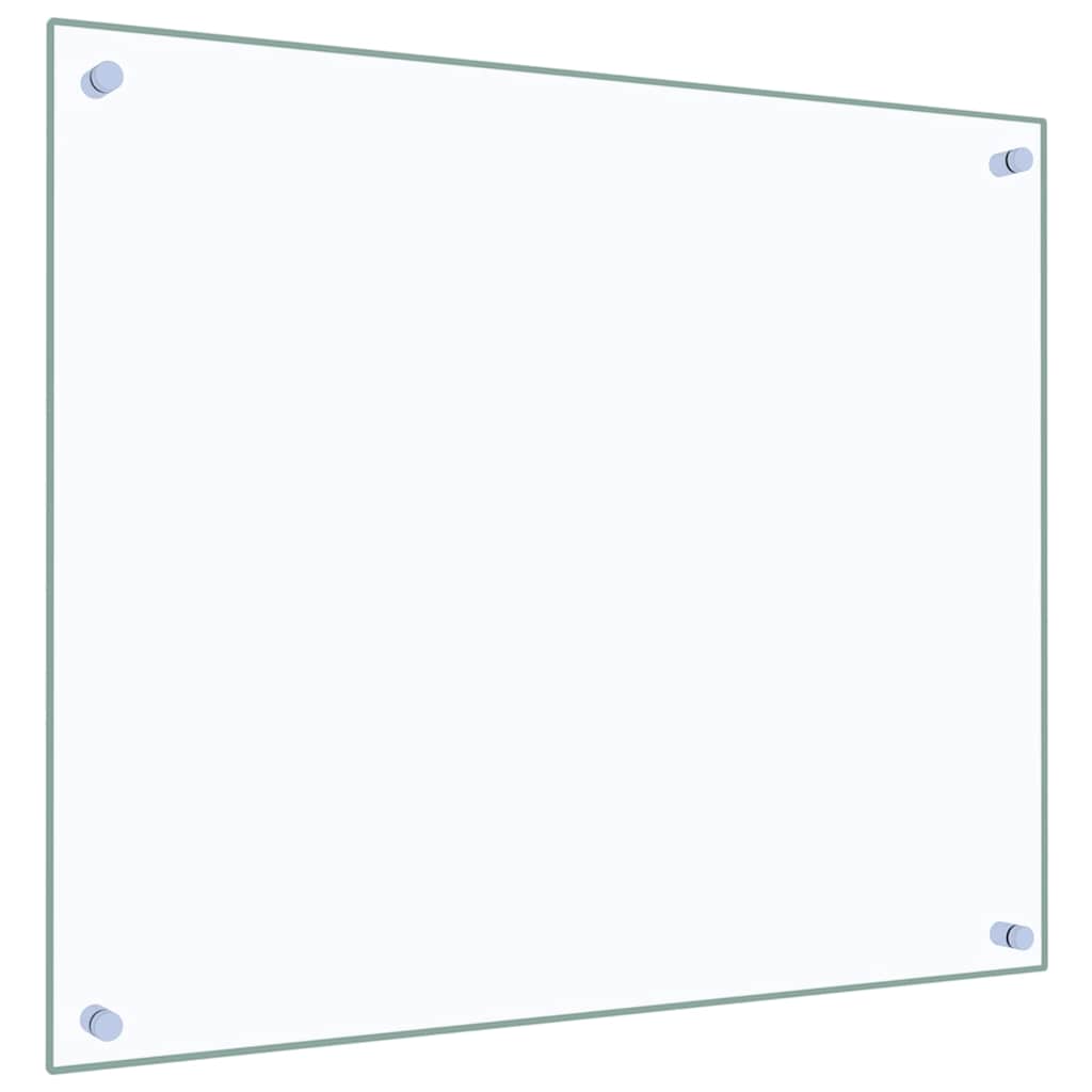 Kitchen Backsplash Transparent 70x60 cm Tempered Glass