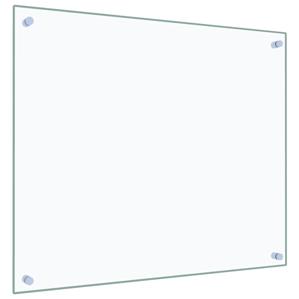 Kitchen Backsplash Transparent 70x60 cm Tempered Glass