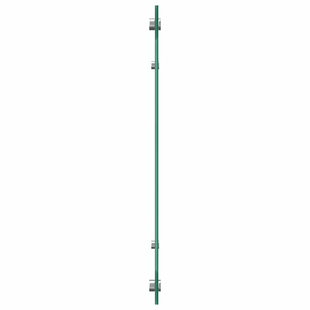 Kitchen Backsplash Transparent 90x50 cm Tempered Glass