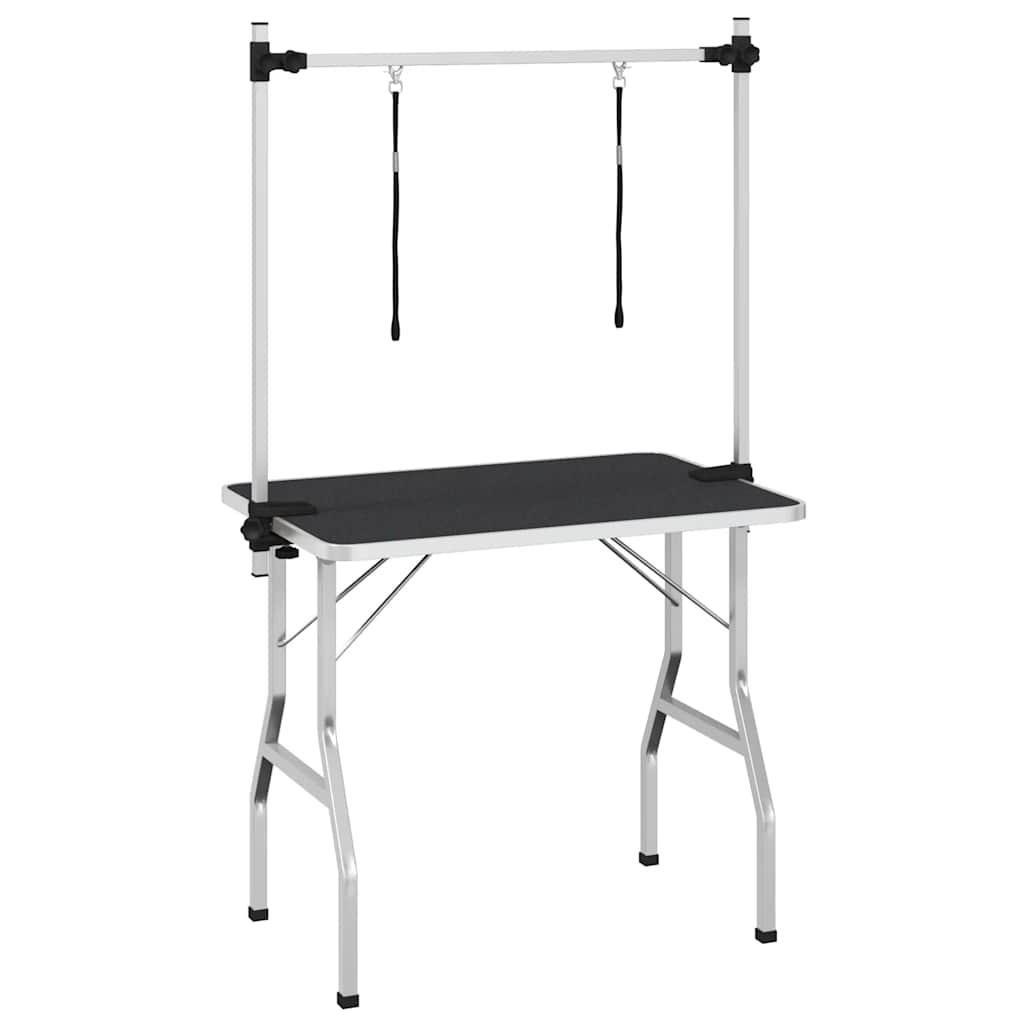 Bath Grooming Table for Dogs Cats Pets Adjustable 2 Loops