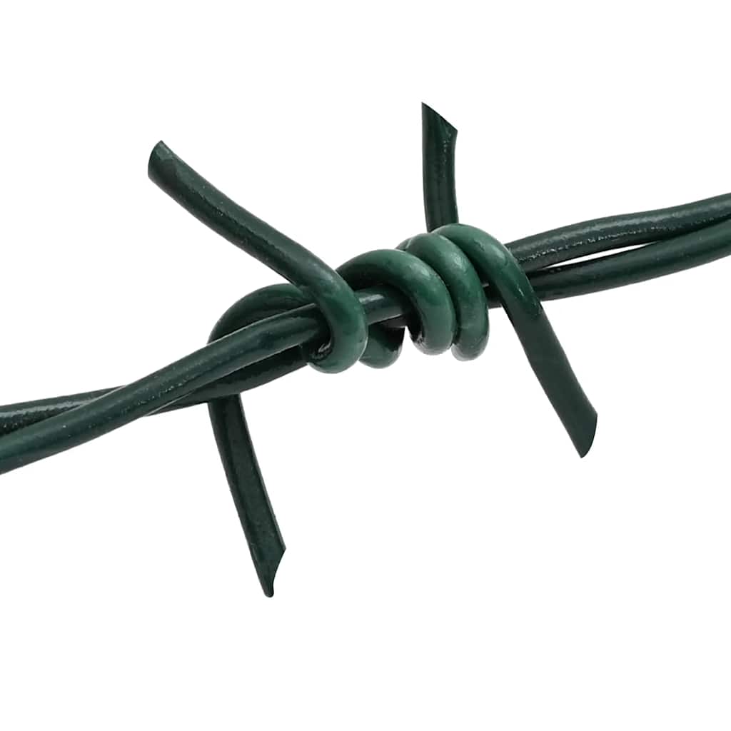 Barbed Wire Entanglement Wire Green Wire Roll 100 m