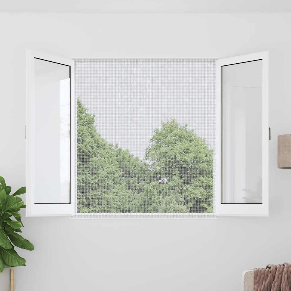 Mesh Screen Aluminium 100x500 cm Silver